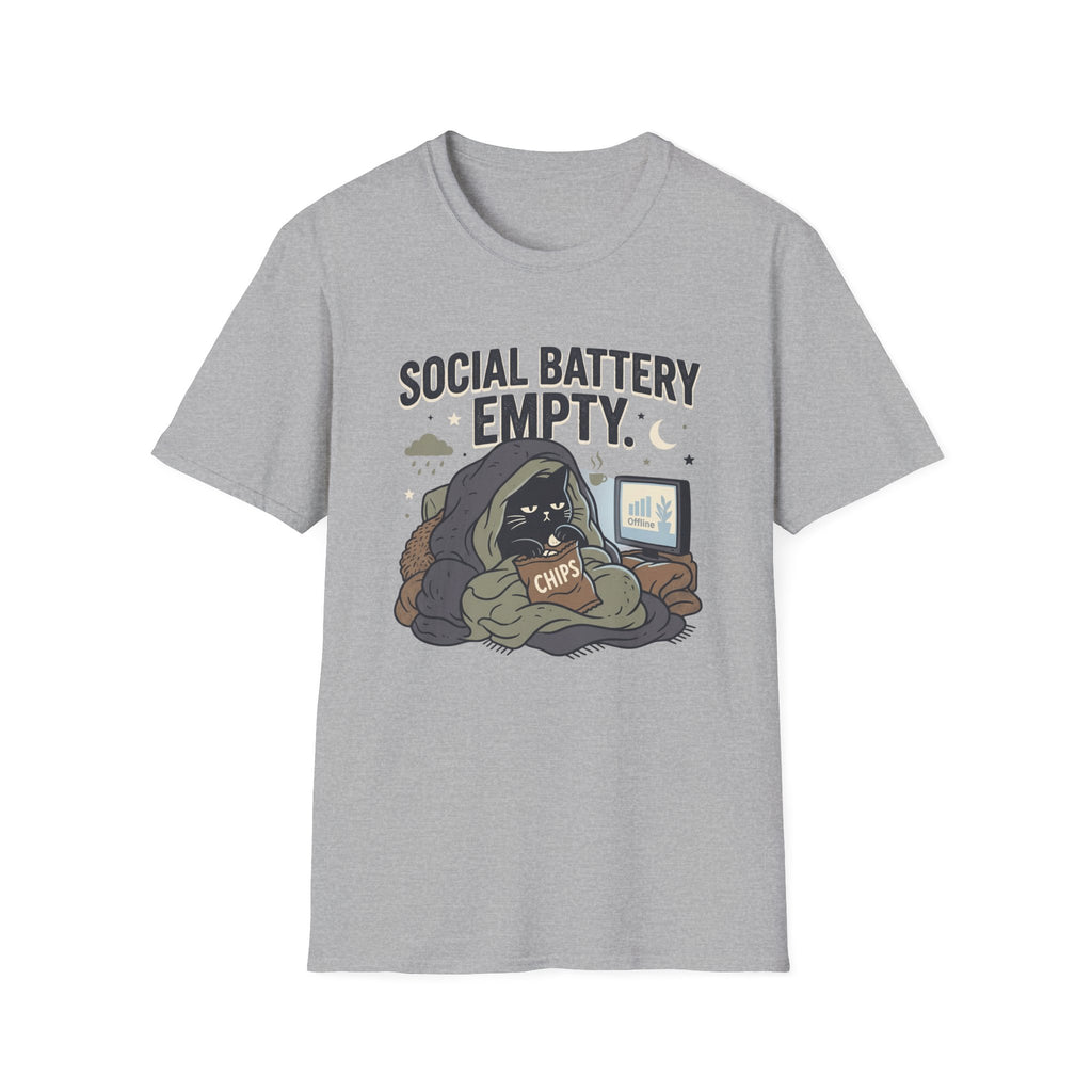 Social Battery Empty T-Shirt