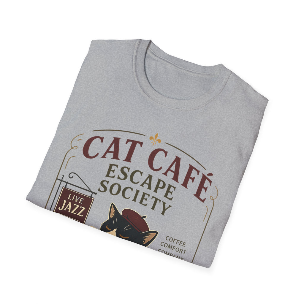 Cat Cafe Escape T-Shirt
