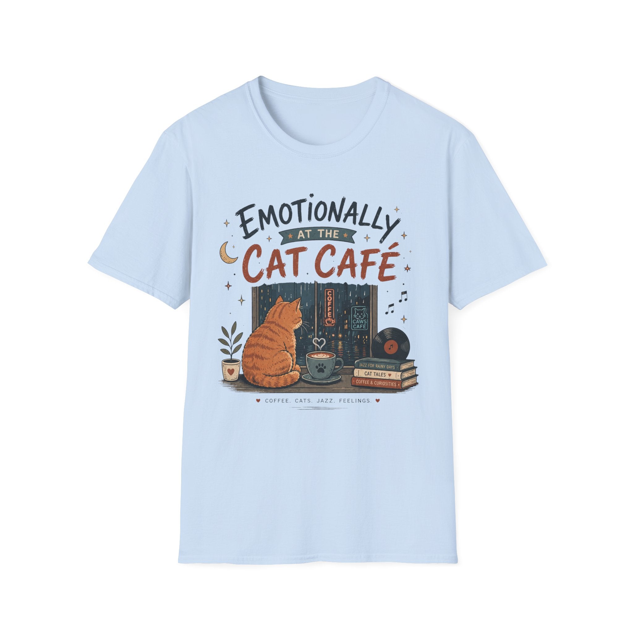 Emotionally Cat Cafe T-Shirt