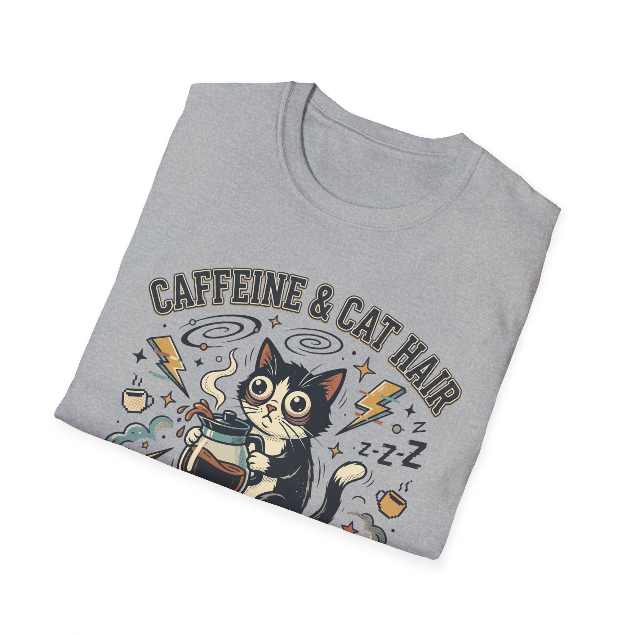 Caffeine & Cat Hair T-Shirt