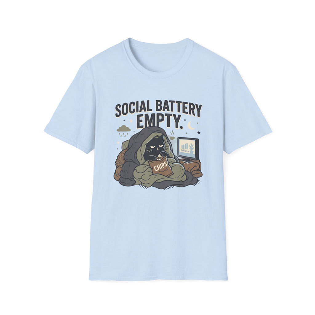 Social Battery Empty T-Shirt