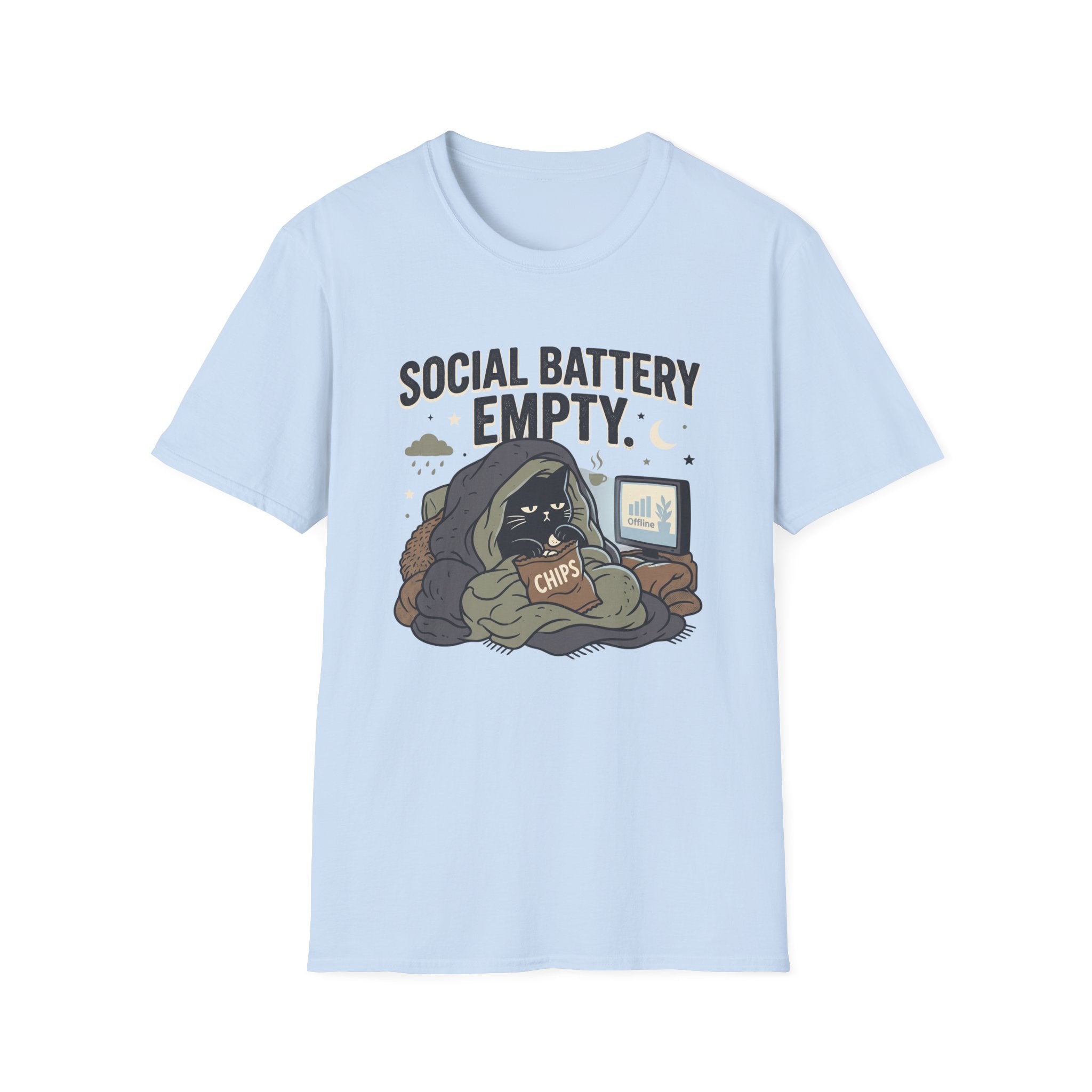 Social Battery Empty T-Shirt