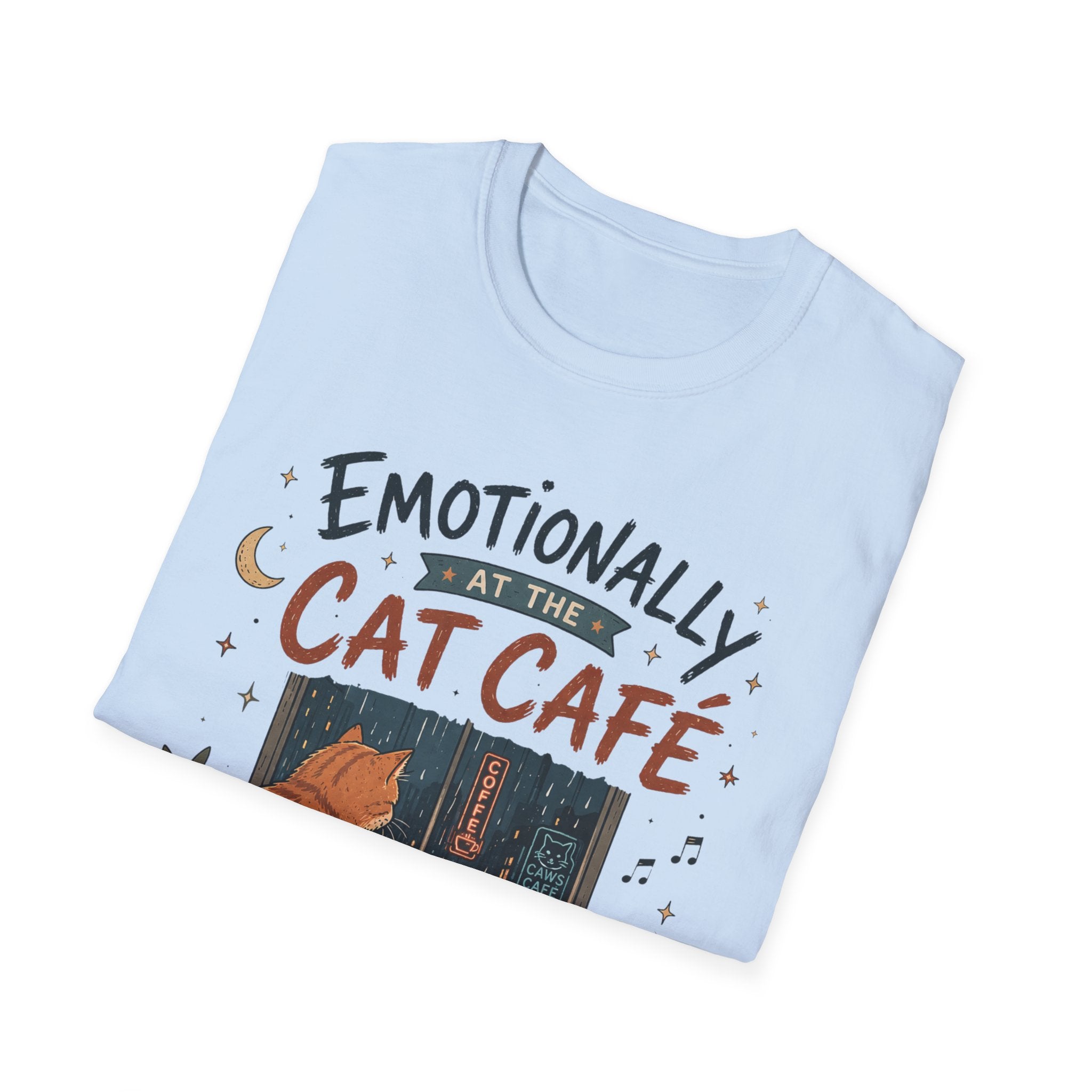 Emotionally Cat Cafe T-Shirt