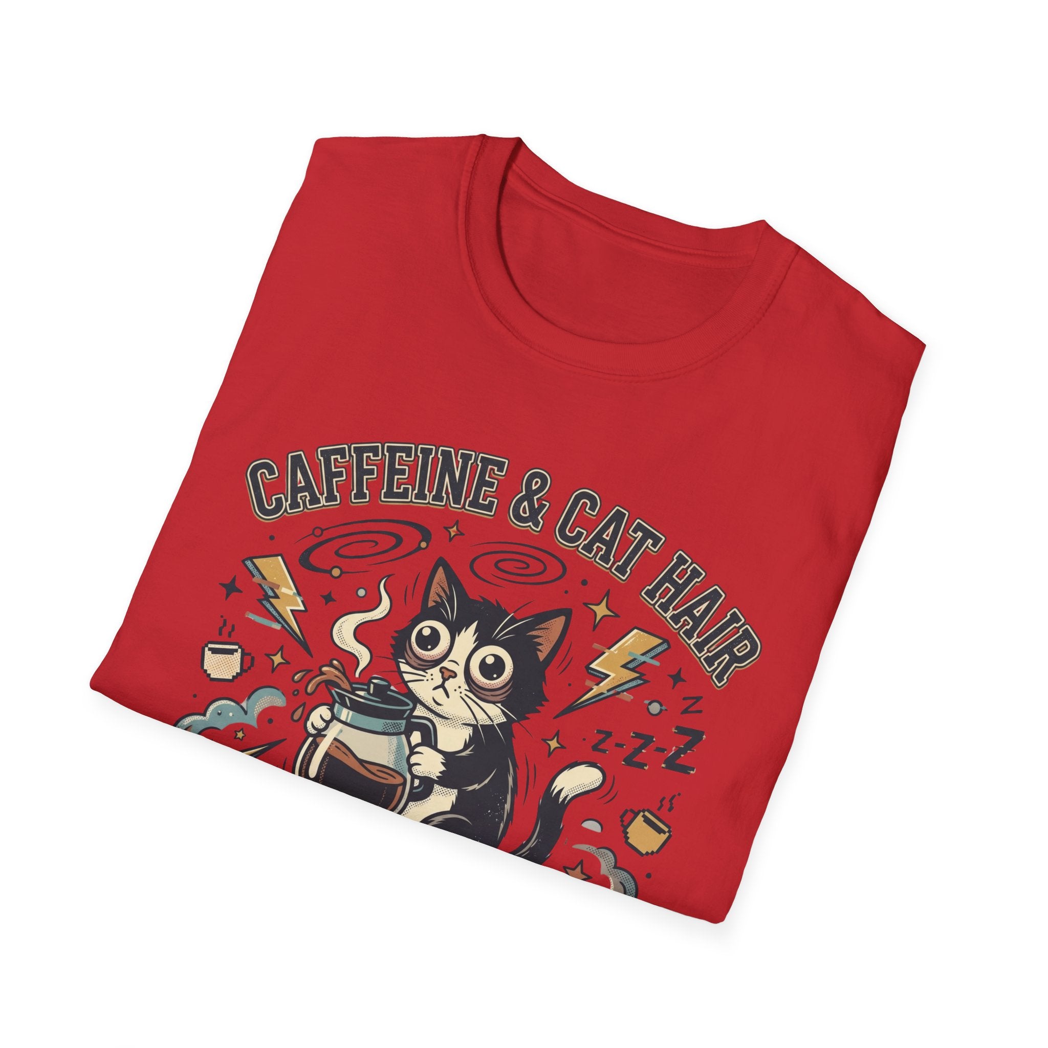 Caffeine & Cat Hair T-Shirt