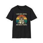 I Like Cats, Coffee & Maybe 3 People T-Shirt