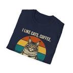I Like Cats, Coffee & Maybe 3 People T-Shirt