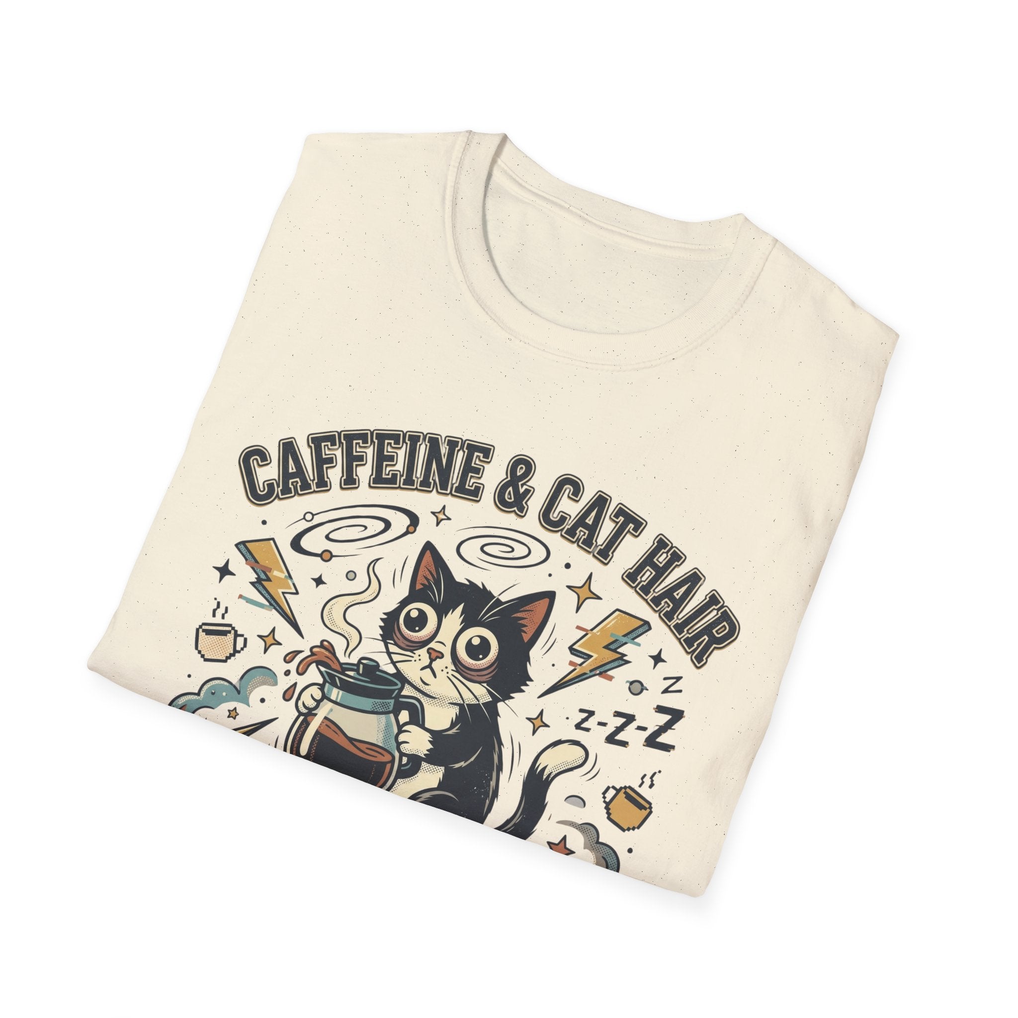 Caffeine & Cat Hair T-Shirt