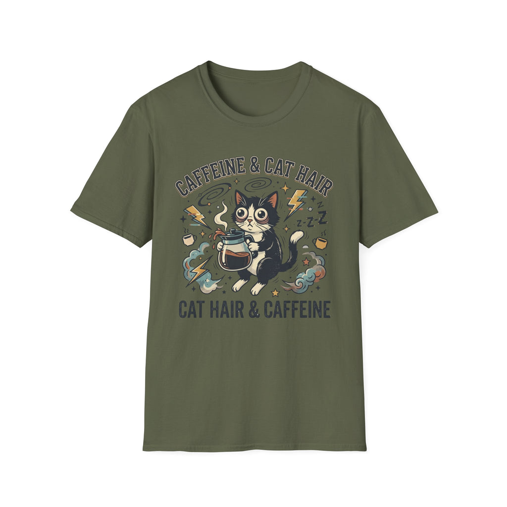 Caffeine & Cat Hair T-Shirt