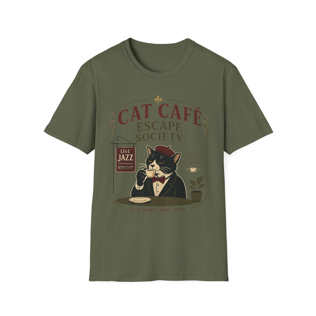 Cat Cafe Escape T-Shirt