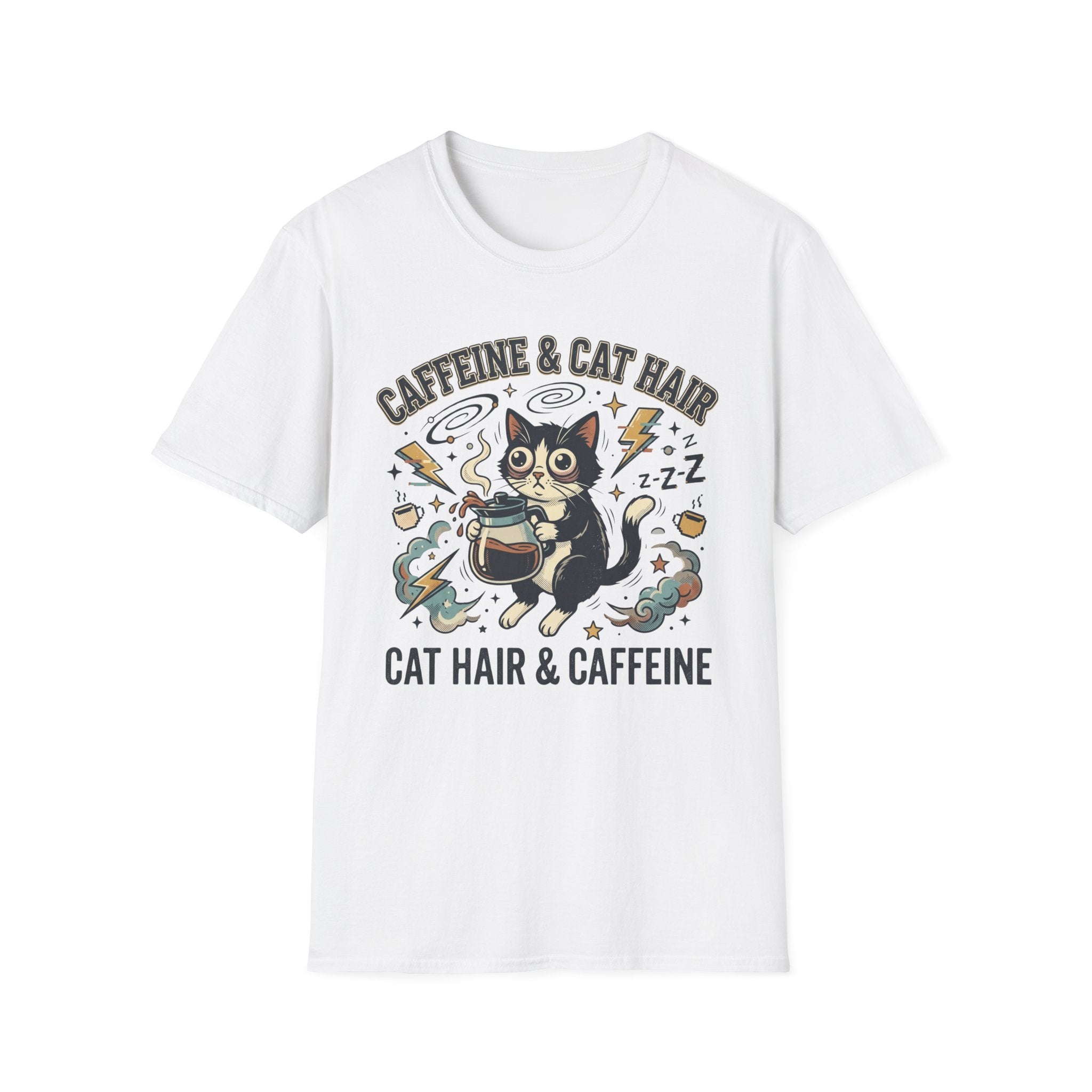 Caffeine & Cat Hair T-Shirt