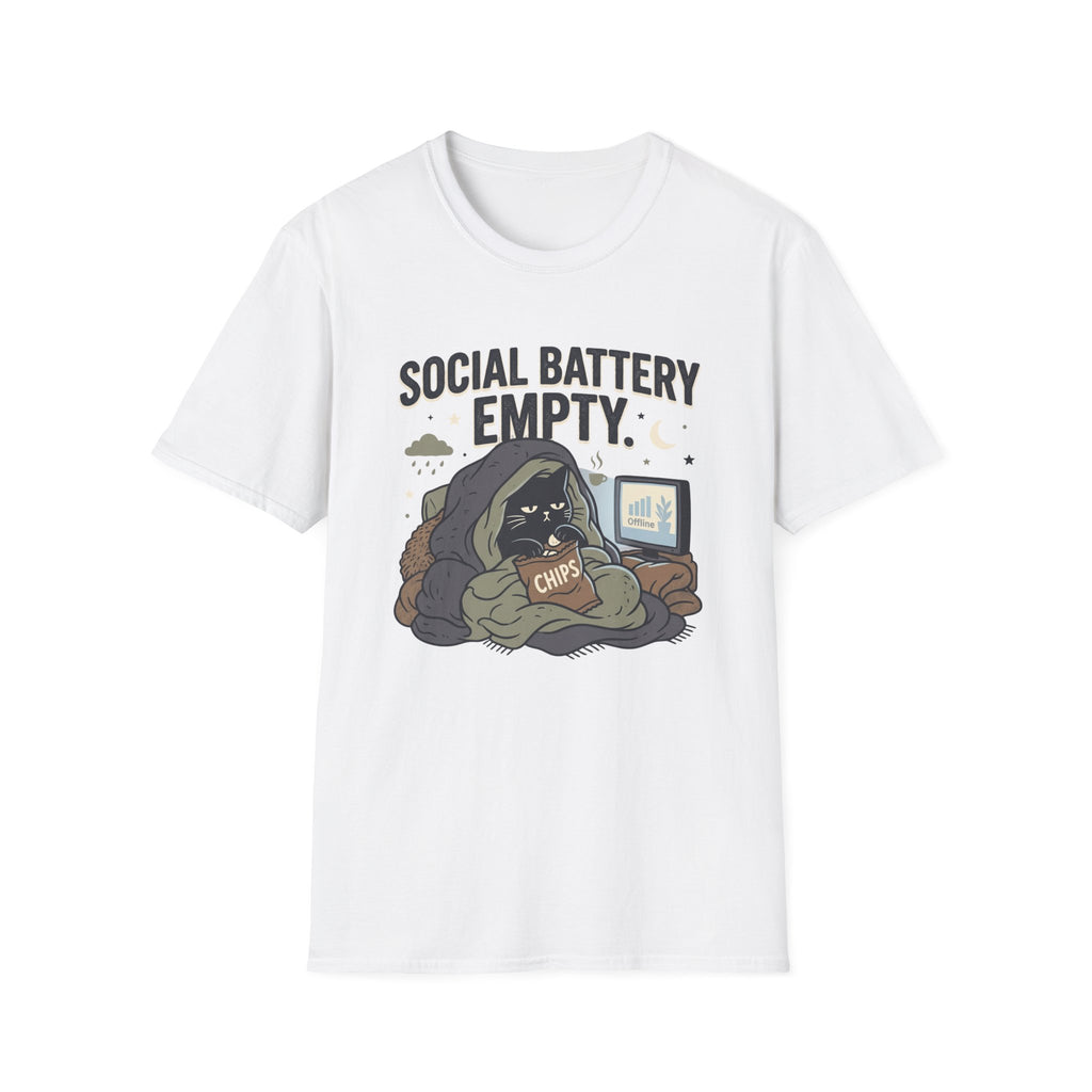 Social Battery Empty T-Shirt