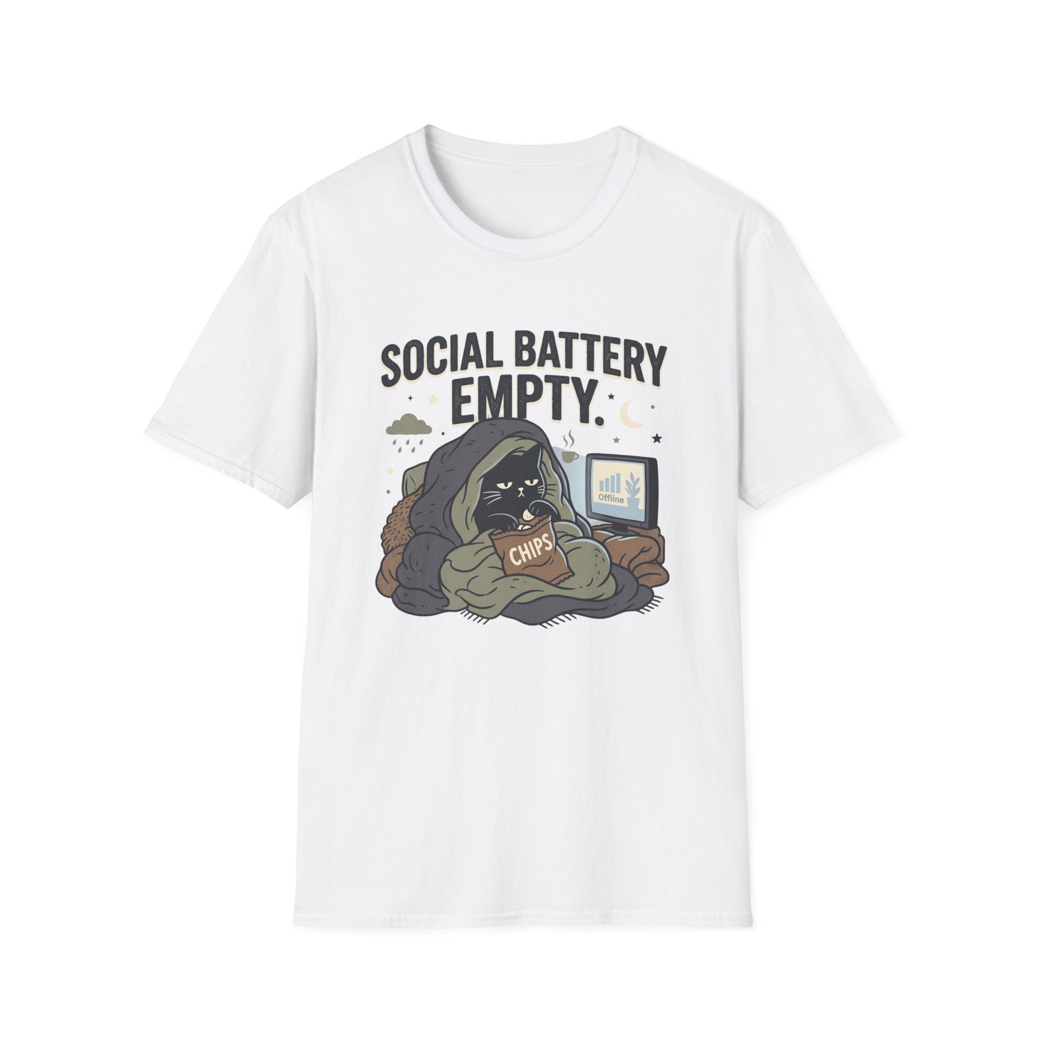 Social Battery Empty T-Shirt