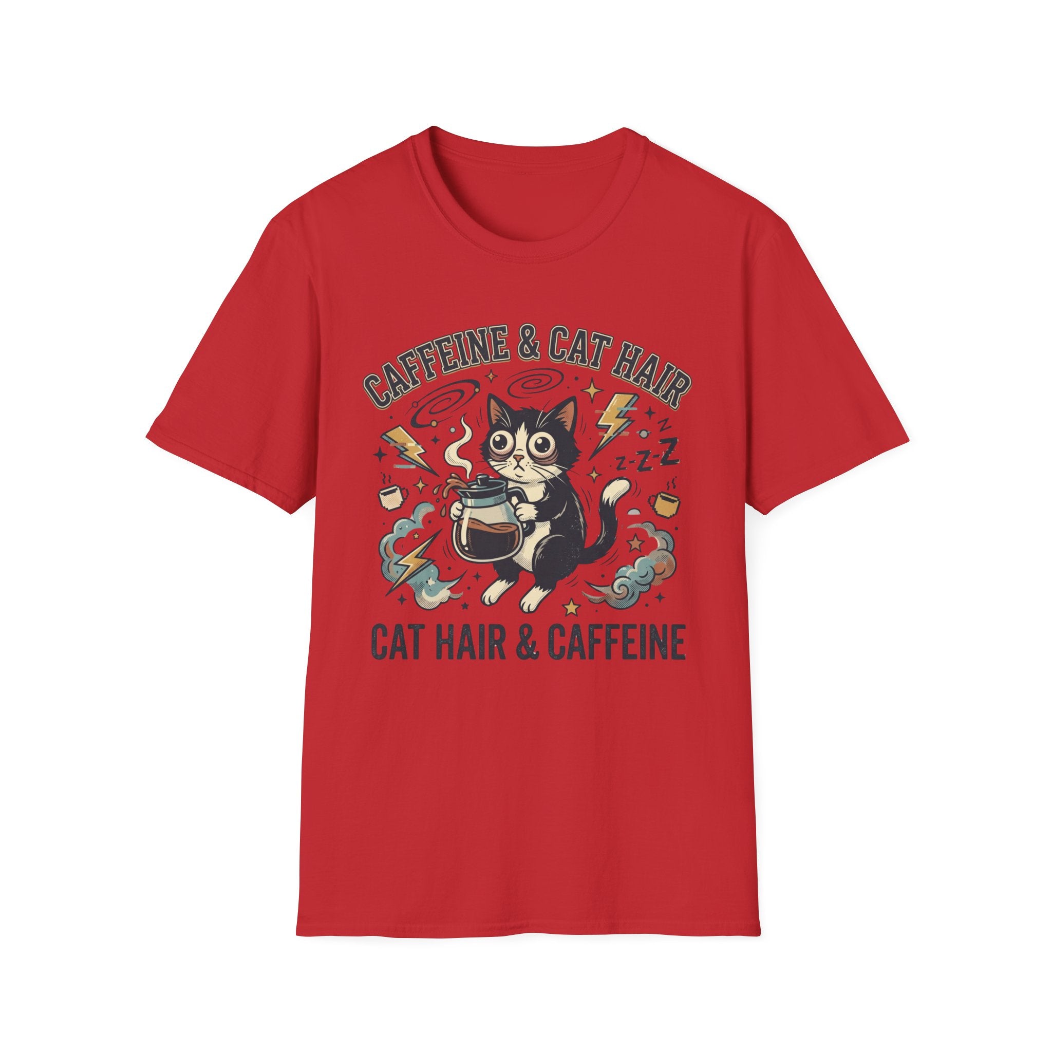 Caffeine & Cat Hair T-Shirt