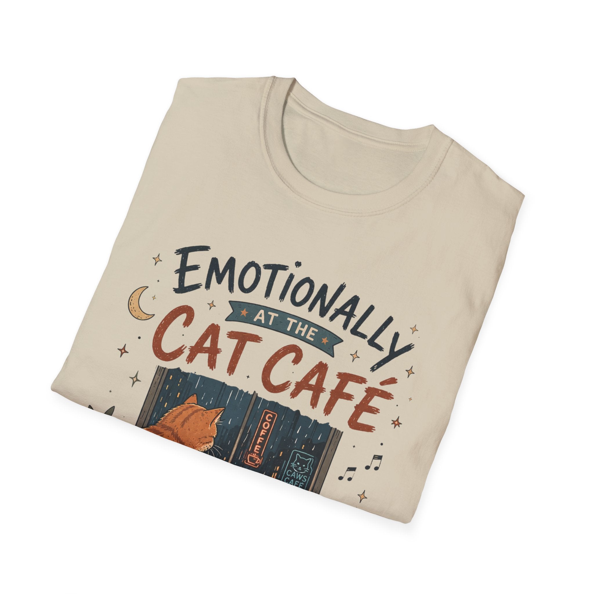 Emotionally Cat Cafe T-Shirt