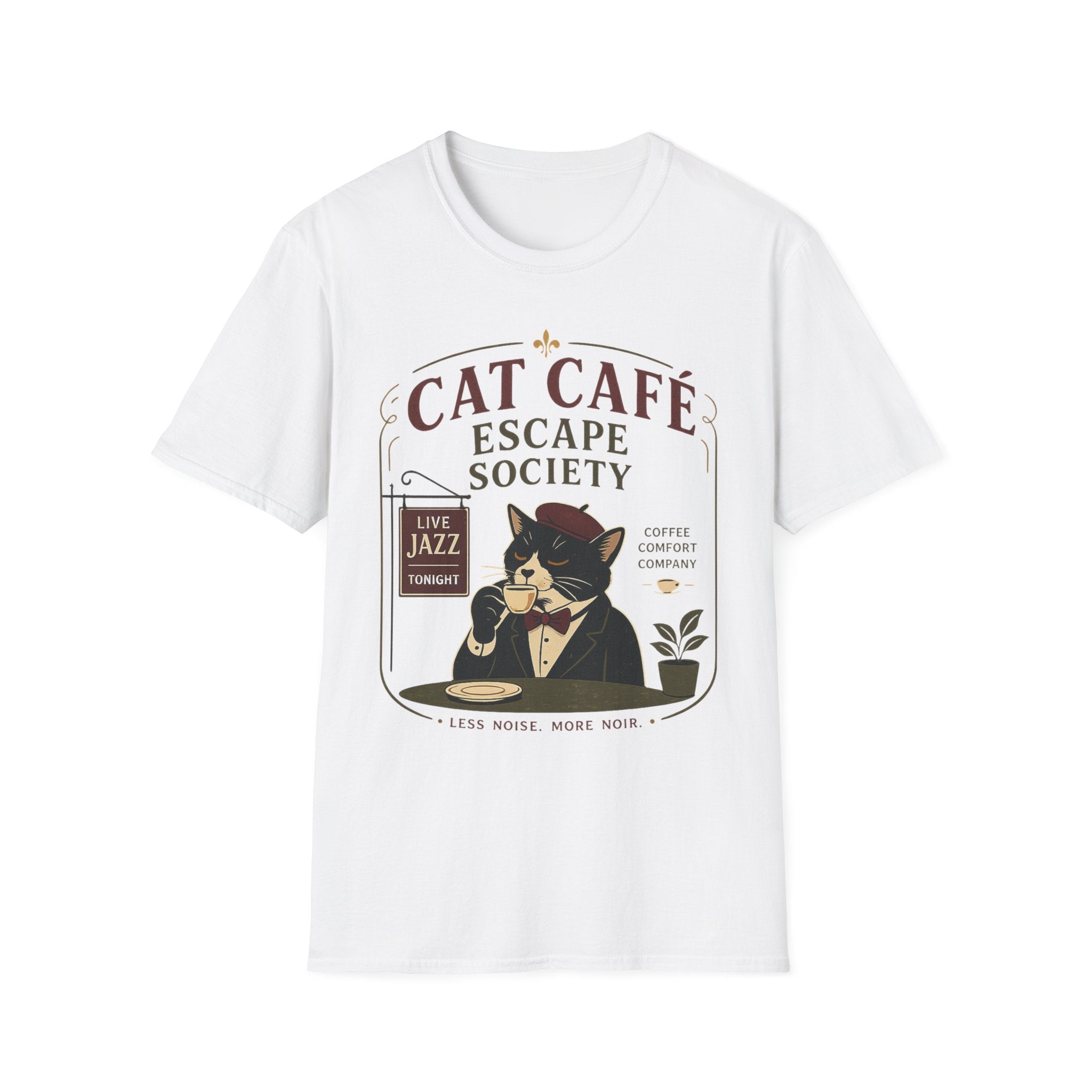 Cat Cafe Escape T-Shirt