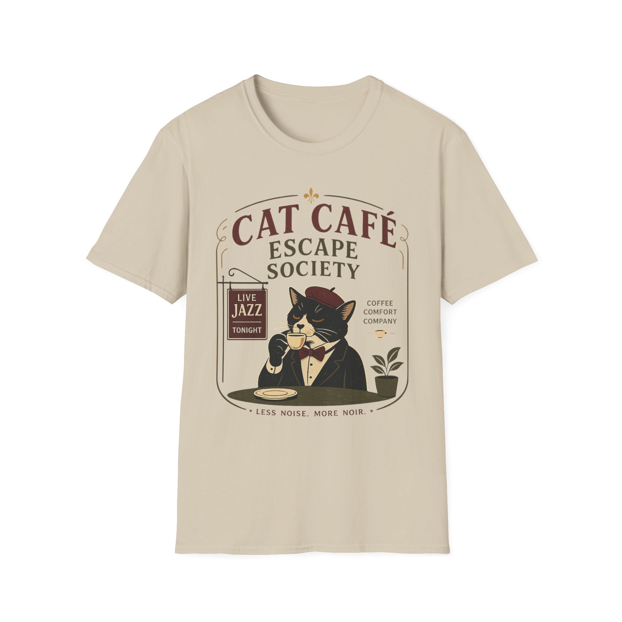 Cat Cafe Escape T-Shirt