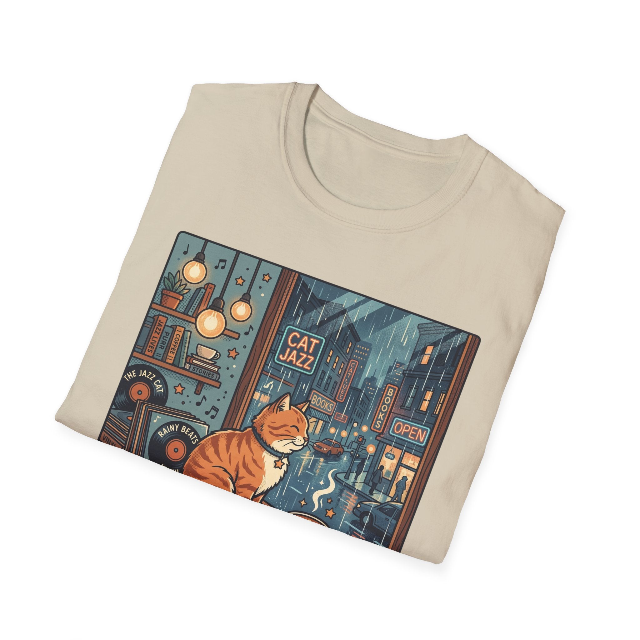 Emotionally Cat Cafe T-Shirt v2