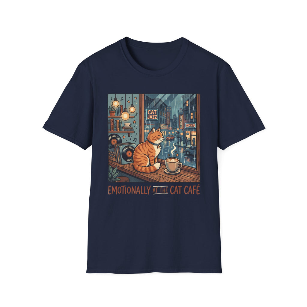 Emotionally Cat Cafe T-Shirt v2