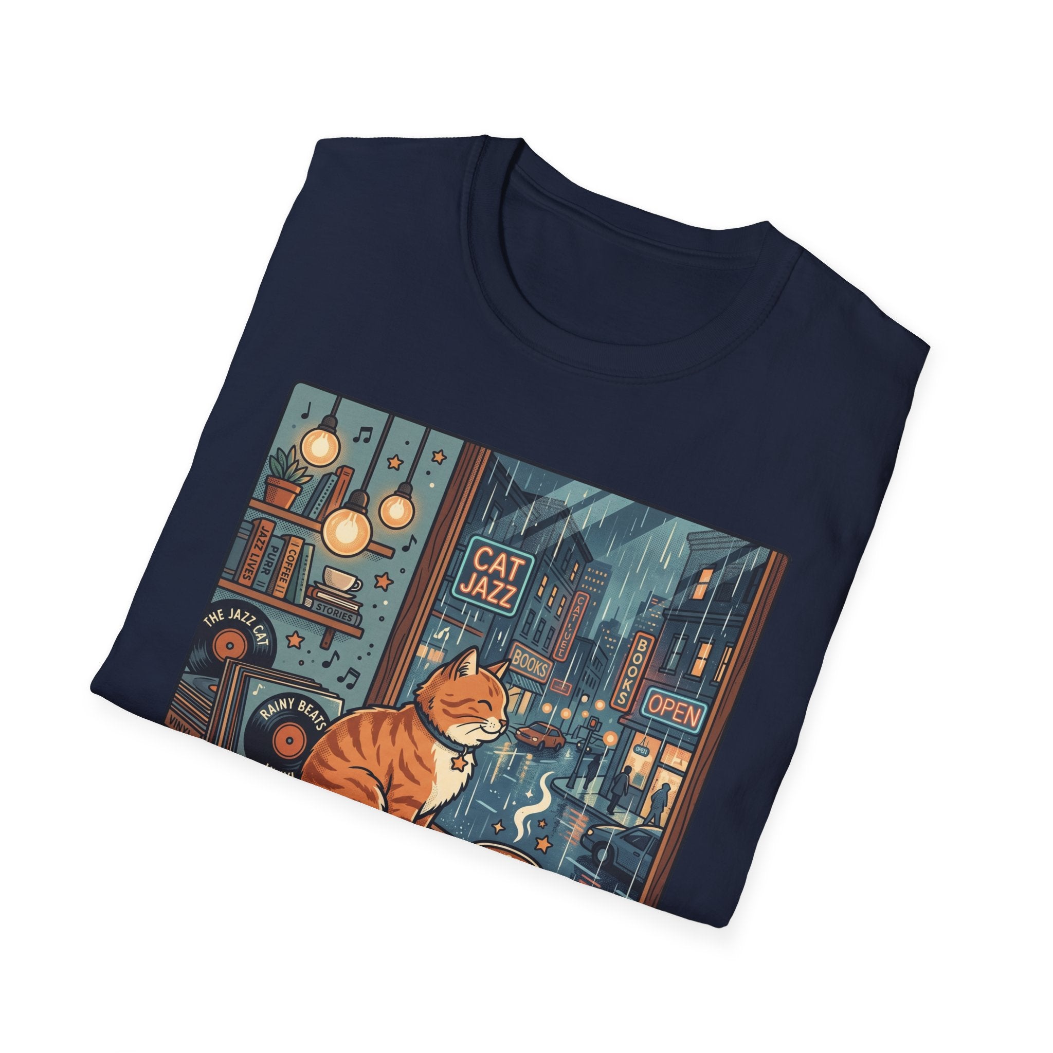 Emotionally Cat Cafe T-Shirt v2