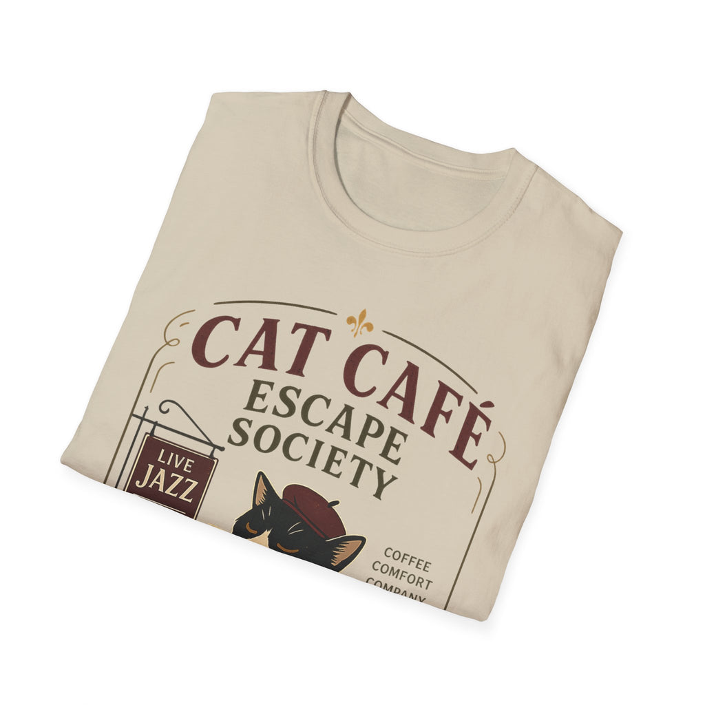 Cat Cafe Escape T-Shirt