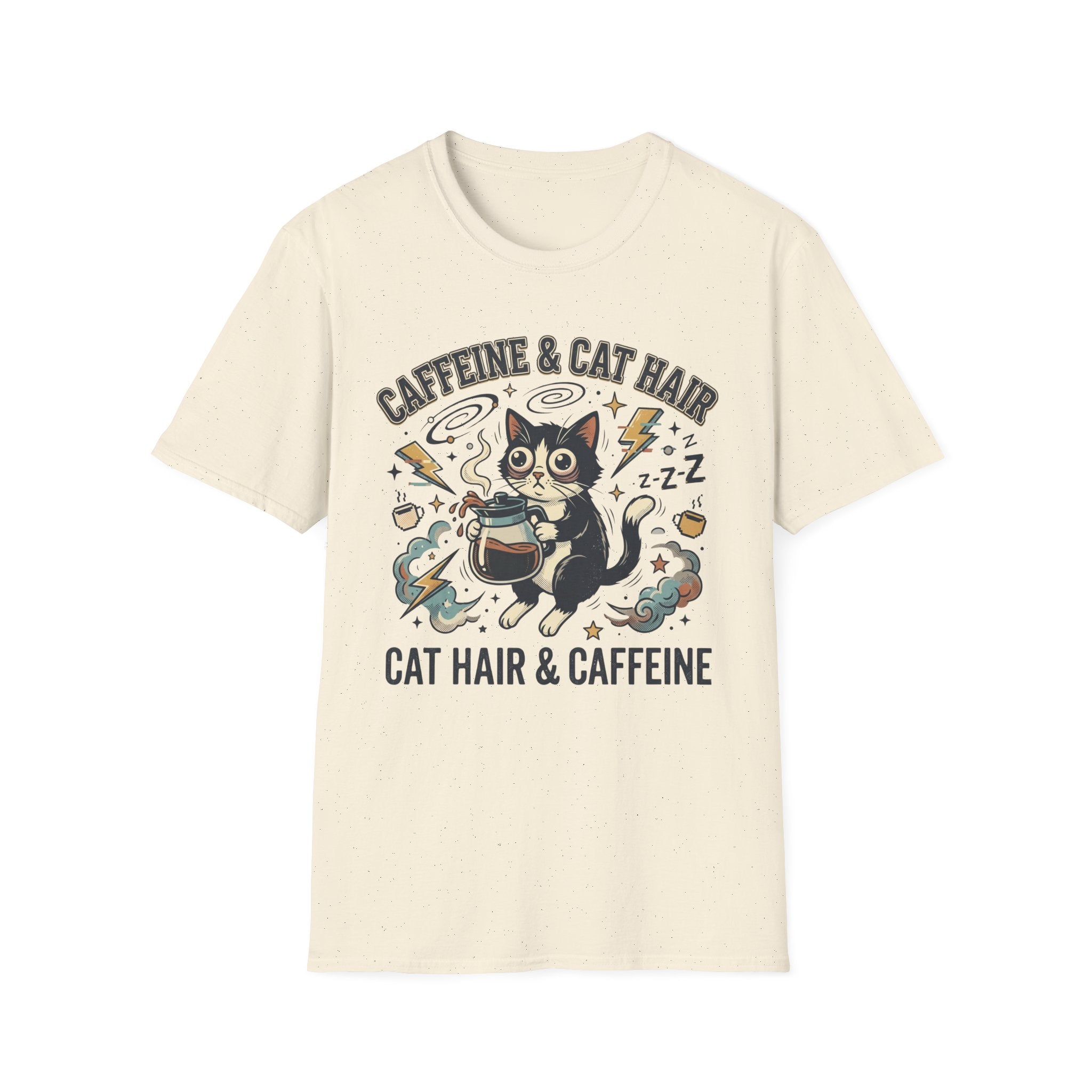 Caffeine & Cat Hair T-Shirt