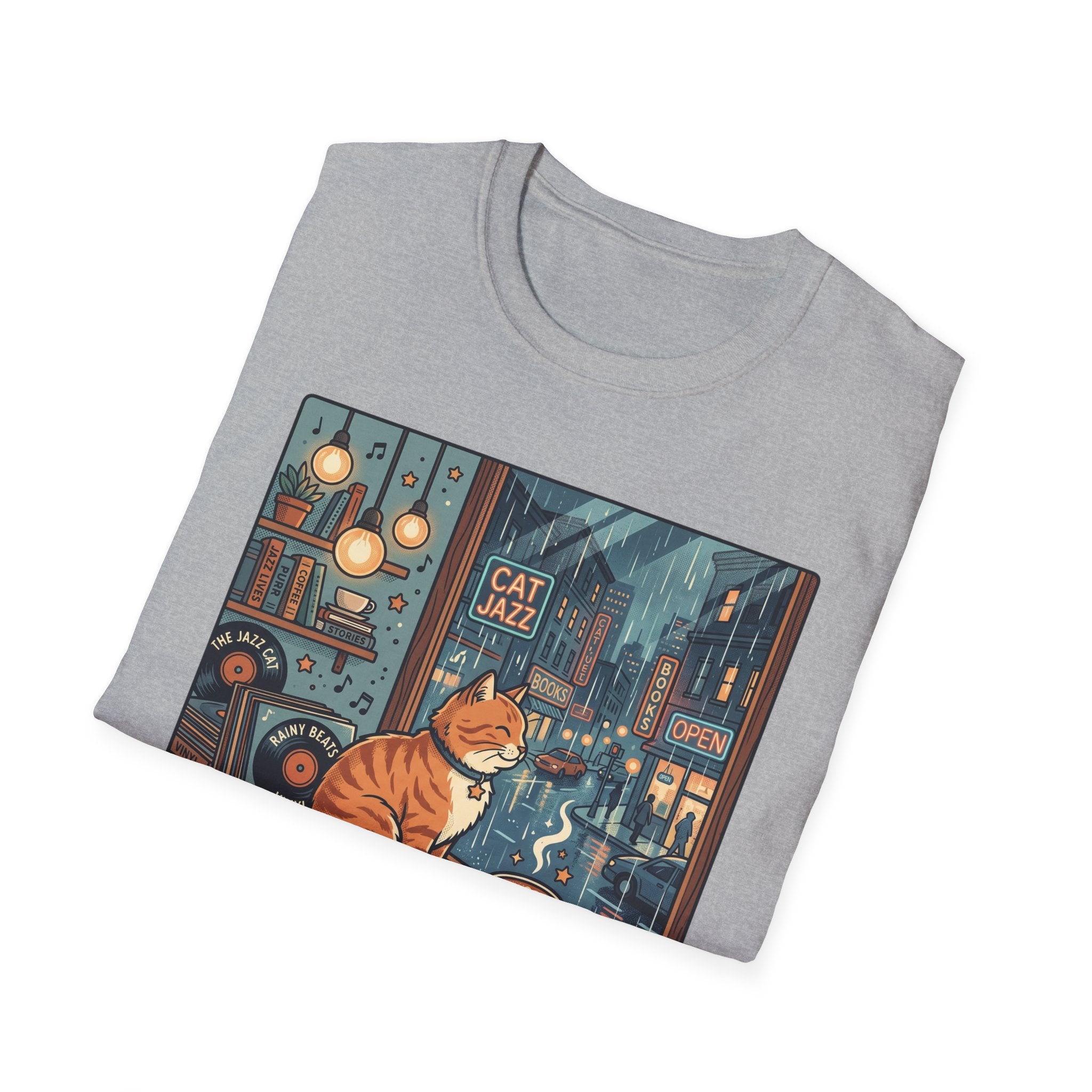 Emotionally Cat Cafe T-Shirt v2