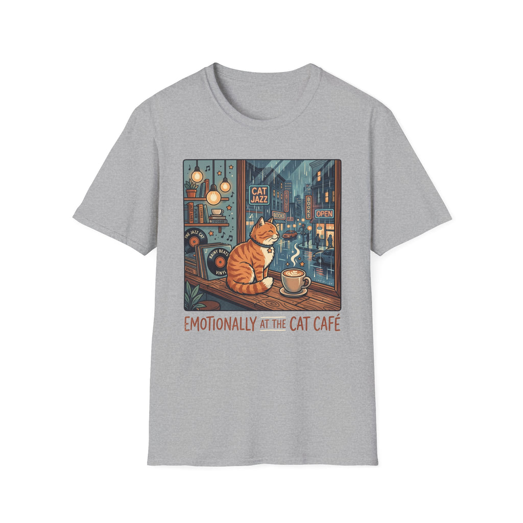 Emotionally Cat Cafe T-Shirt v2