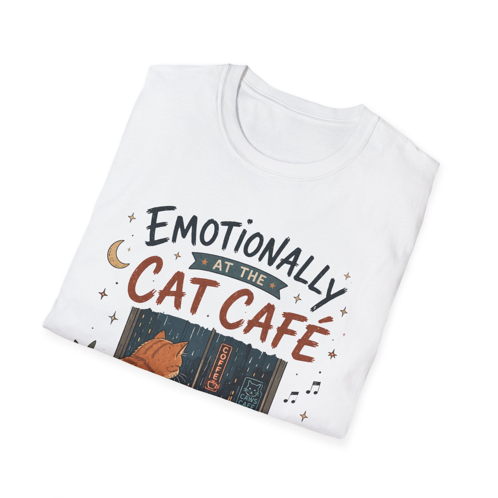 Emotionally Cat Cafe T-Shirt
