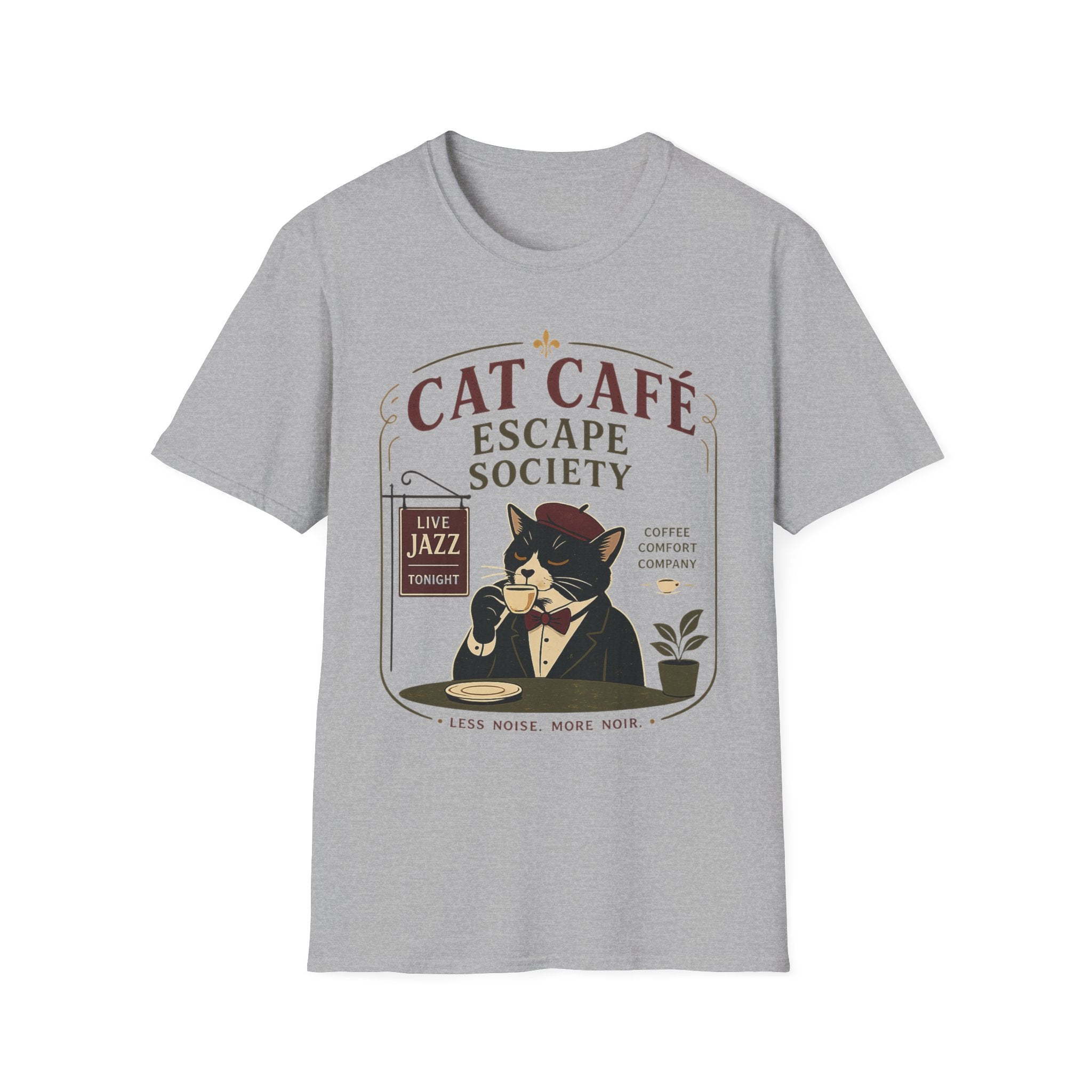 Cat Cafe Escape T-Shirt