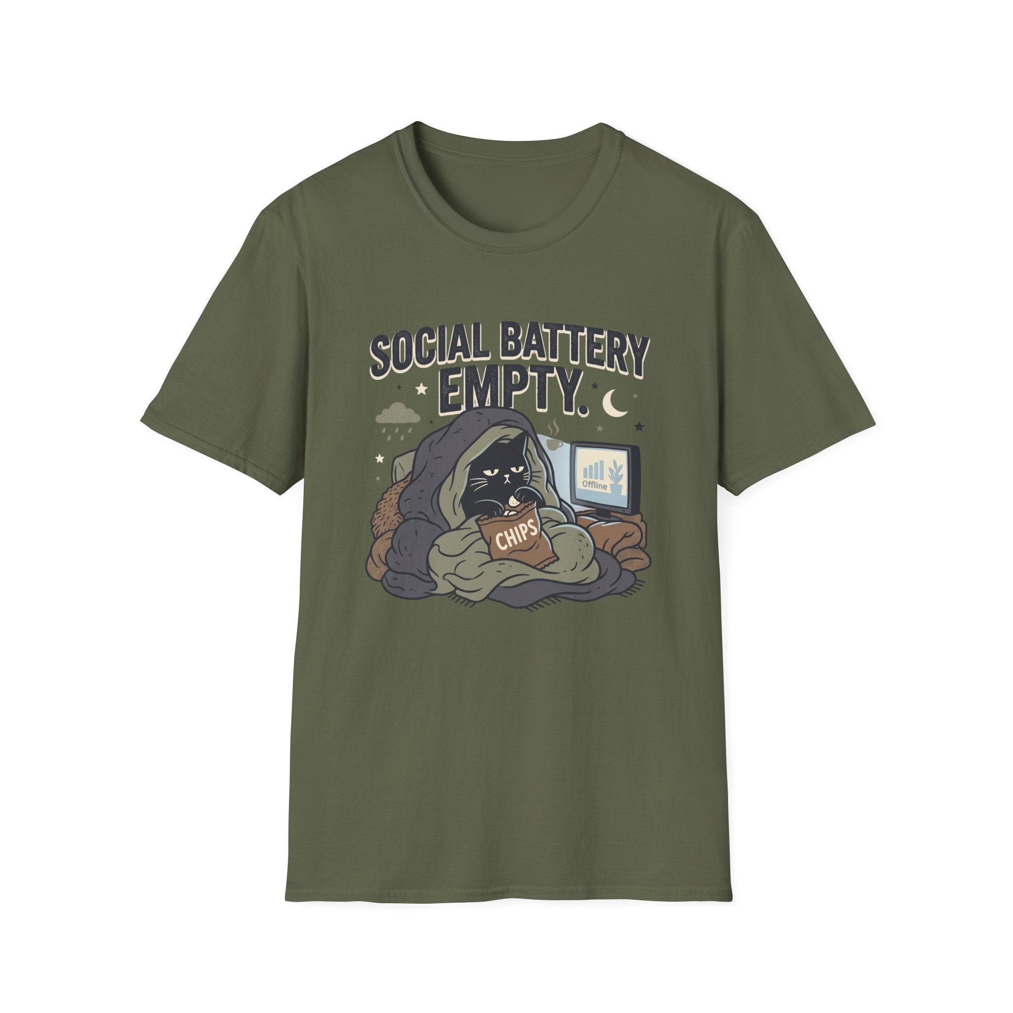 Social Battery Empty T-Shirt