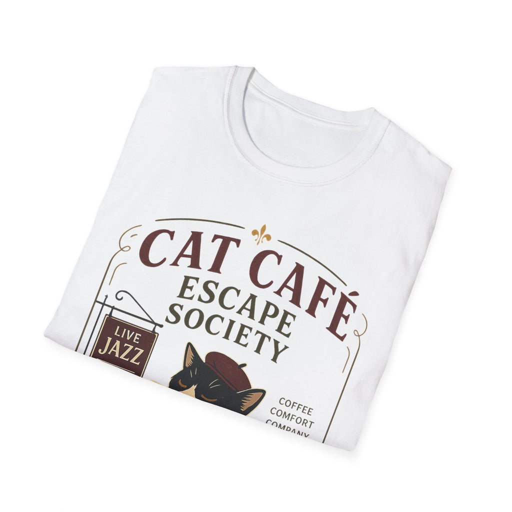 Cat Cafe Escape T-Shirt