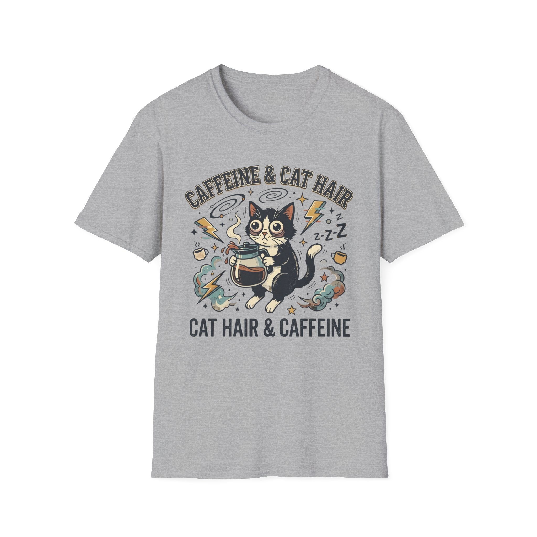 Caffeine & Cat Hair T-Shirt