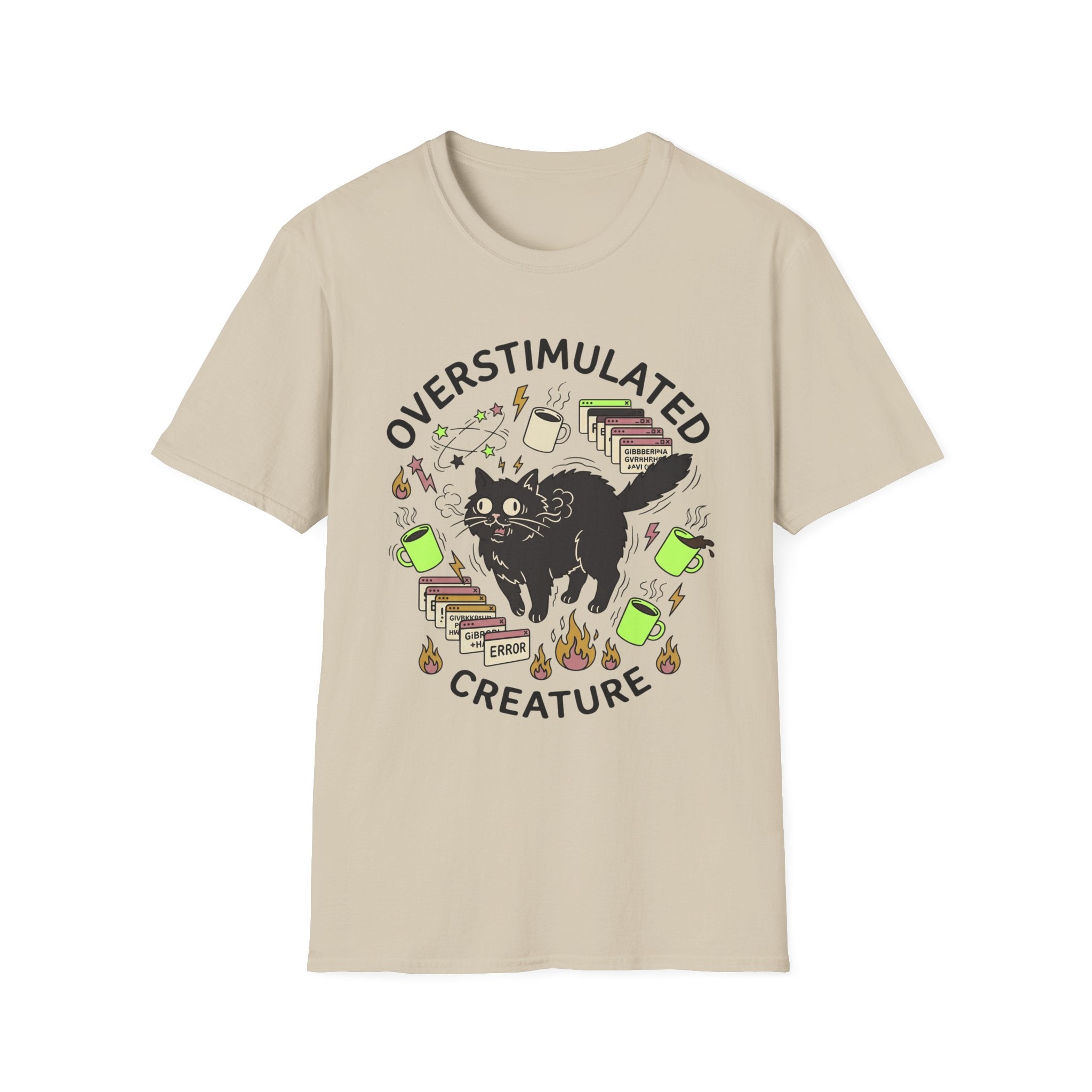 Overstimulated Creature T-Shirt v2
